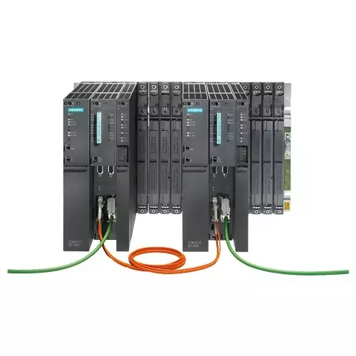 Siemens S7 400 Series System Bundle CPU 414-5H DC with 1 x UR2-H Rack and 2 x PS 405, 10 A, 24/48/60 V DC Power Supply, 6ES74000HR524AB0