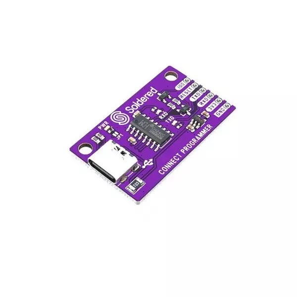 SOLDERED Programmer 3.3 V Operating Supply Voltage, 333073