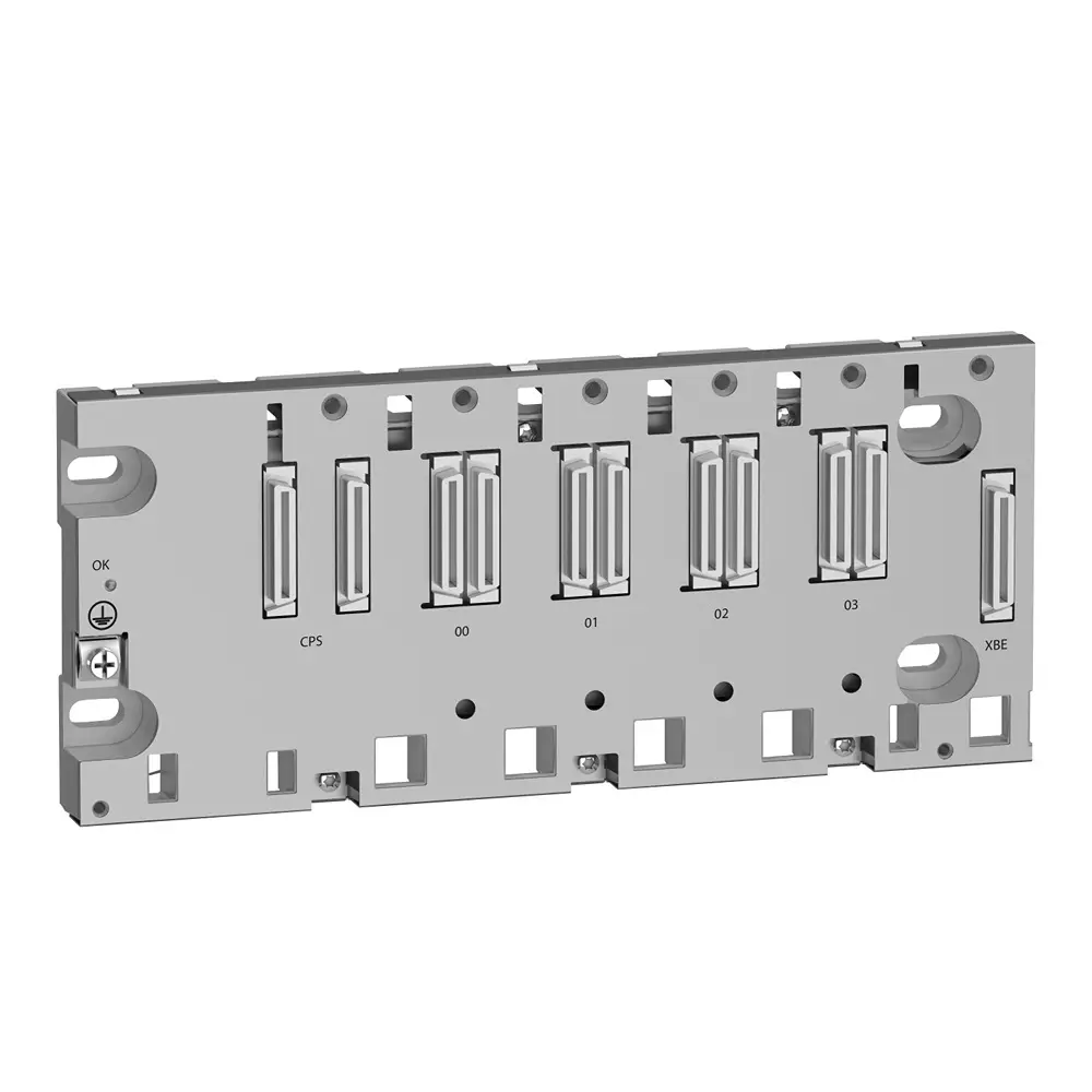 Schneider Electric Modicon X80 Ethernet Backplane 4 Slots 162 mW 3.3 V DC, 2.8 W 24 V DC, BMEXBP0400H