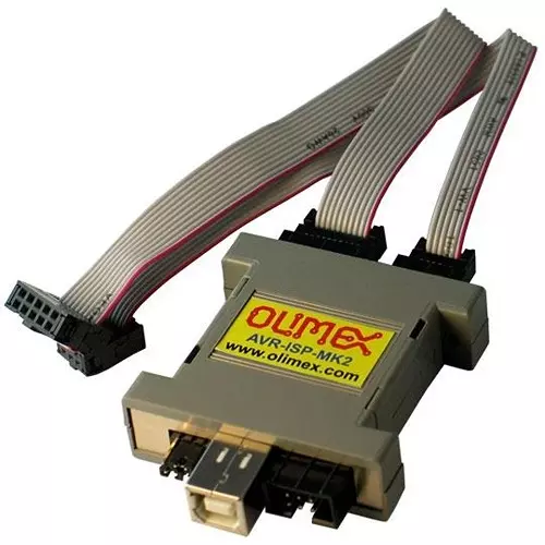 Olimex Programmer 1.8 V to 5.5 V Operating Supply Voltage, AVR-ISP-MK2