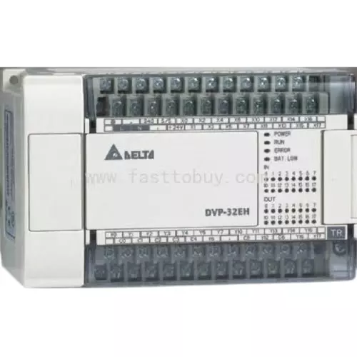 Delta Programmable Logic Controller DVP-EH3 Series 80 VA Power Consumptiona and 500 mA Current Output, DVP32EH00T3