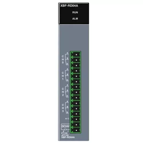 LS Electric Programable Logic Controller Expansion Card 40 ms / channel Conversion Speed and 4 Channels, XBF-RD04A