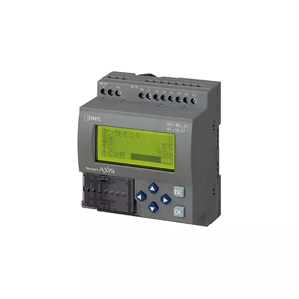 IDEC FT1A controller Pro (Small LCD type) DC24V 4-Point 10A Relay, FT1A-H12RA