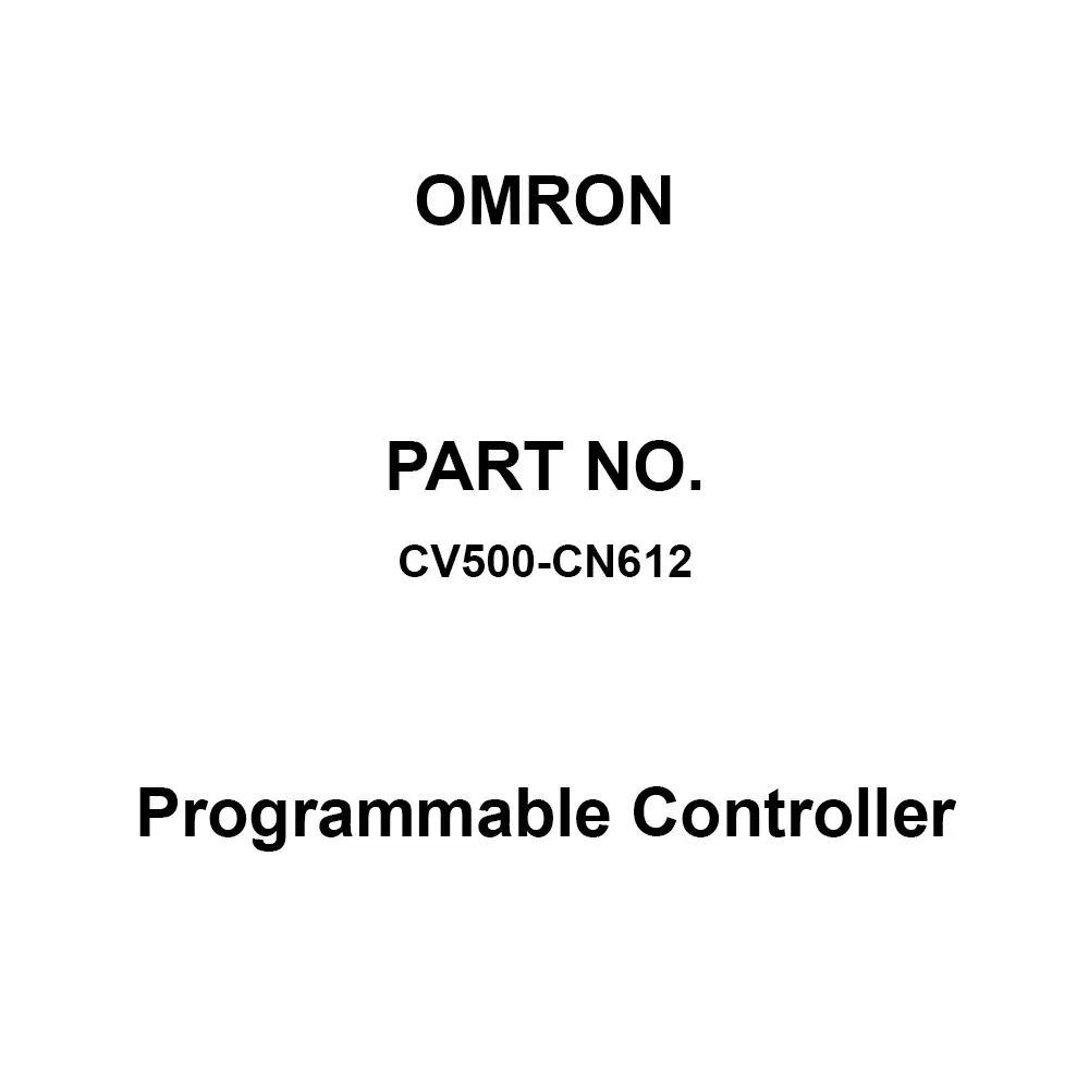 Omron Programmable Controller 0.6 m Cable Length, CV500-CN612
