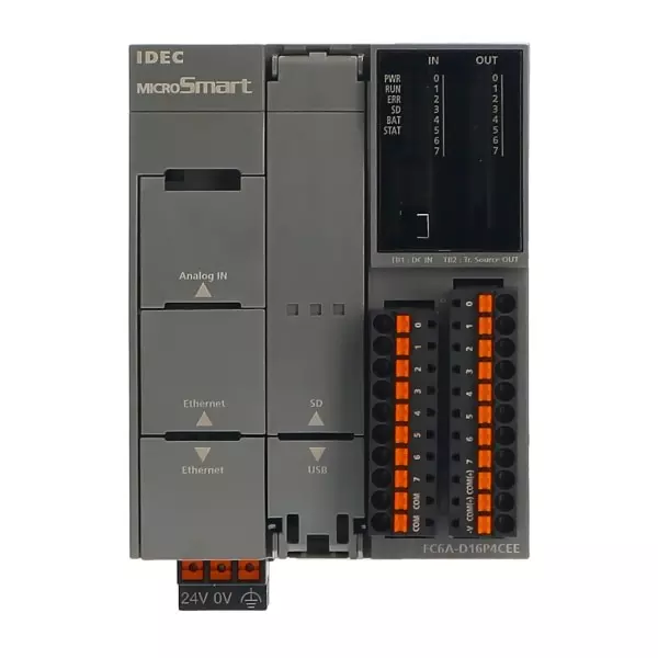 IDEC Fc6A Type Programmable Controller Plus Cpu Module, FC6A-D16P4CEE