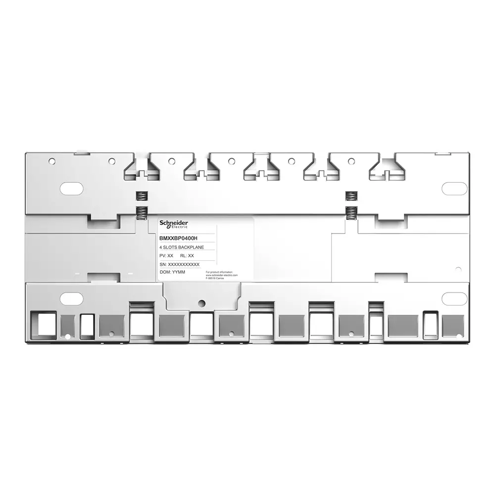 Schneider Electric Modicon X80 Ruggedized Backplane 4 Slots 1.12 W, BMXXBP0400H