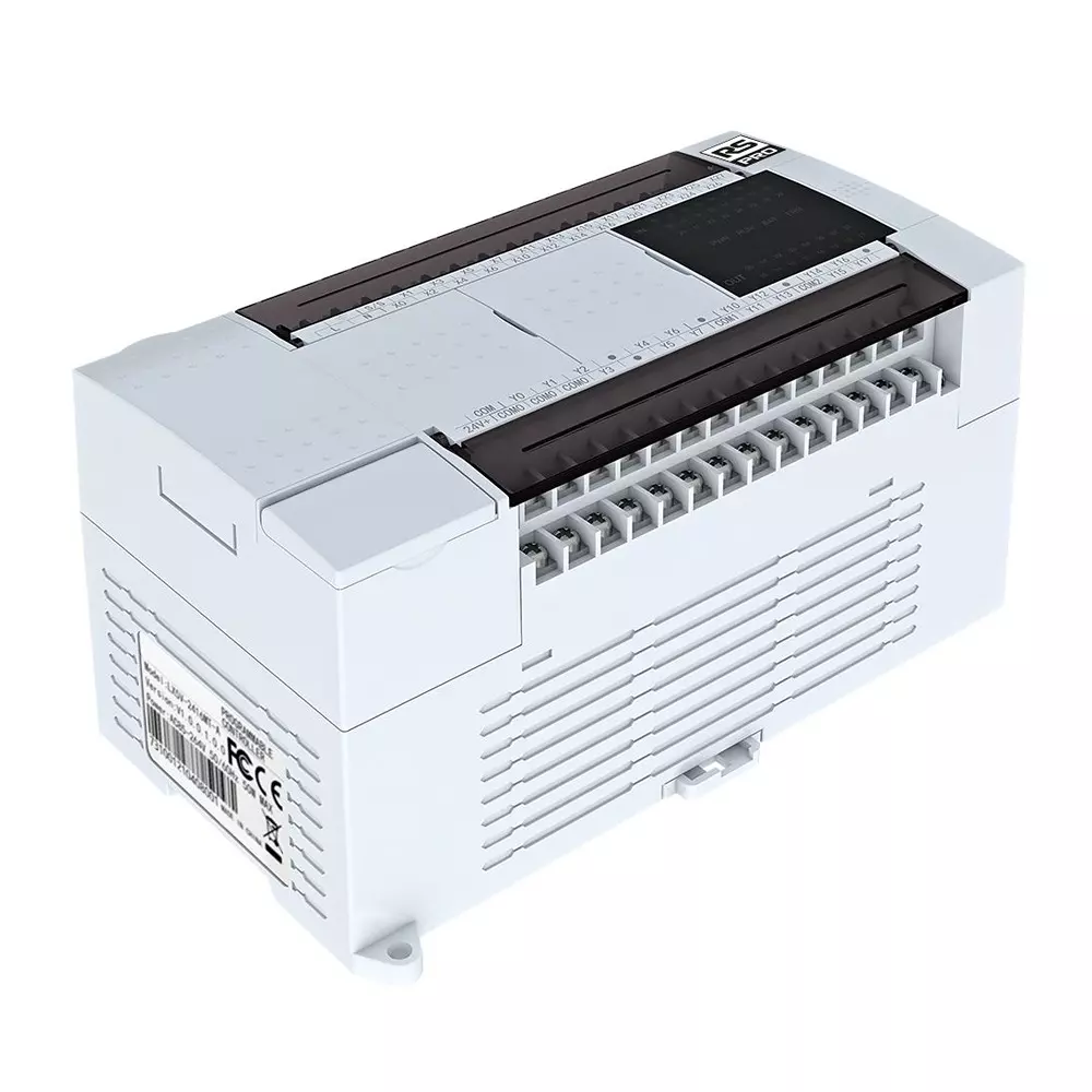RS PRO Logic Controller 175x107x87 mm 24 V DC 16 Inputs 16 Outputs Transistor DC, 2665106