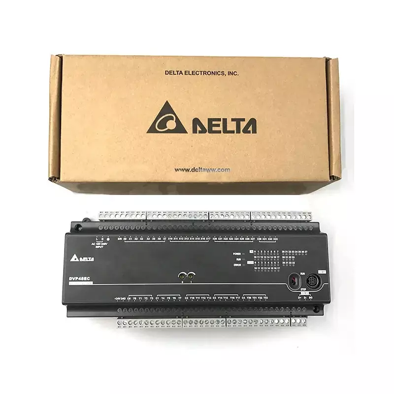 delta-non-expandable-microprocessing-unit-with-100-240-v-ac-main-supply-voltage-28-digital-input-and-20-digital-output-relay-ii-type-dvp48ec0or3