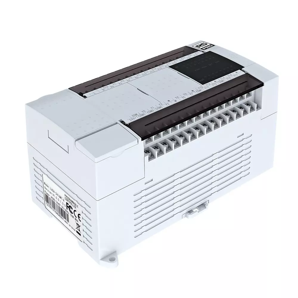 RS PRO Logic Controller 175x107x87 mm 85 to 265 V AC 24 Inputs 16 Outputs Transistor AC, 2665107