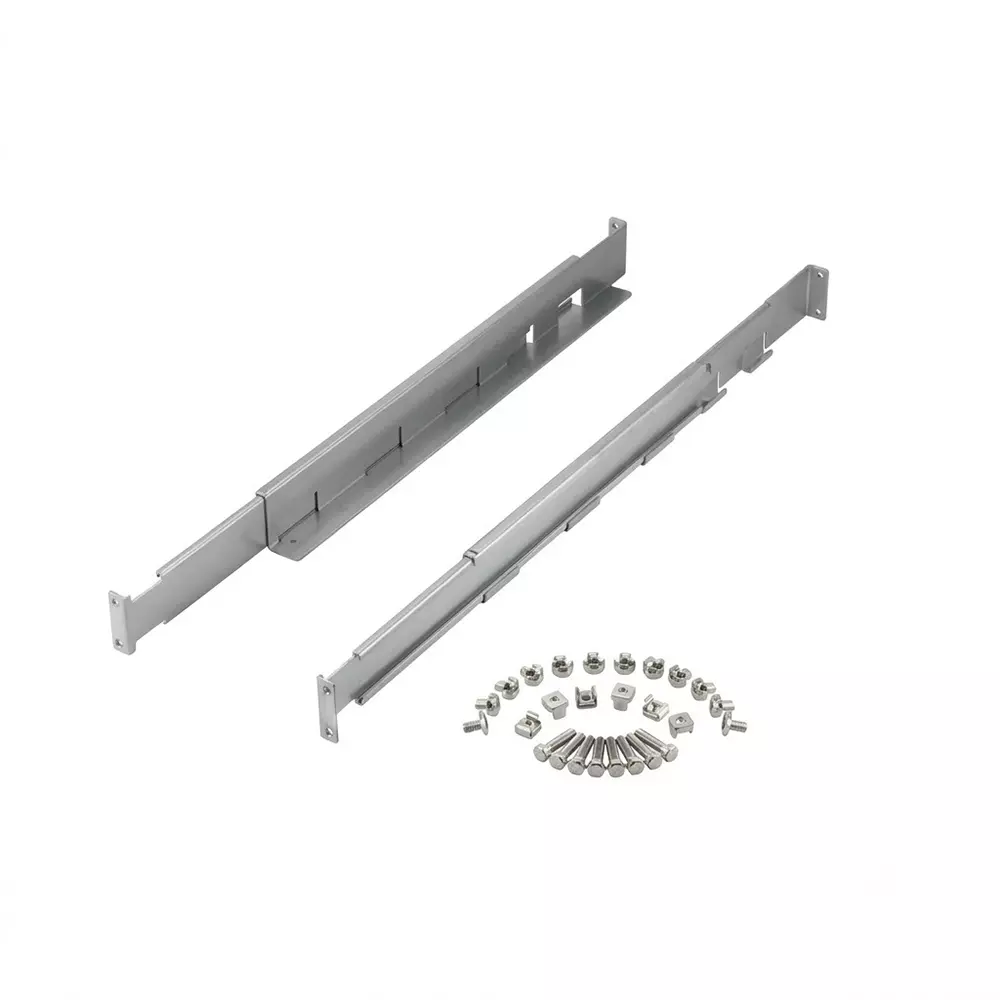 APC Smart UPS Rail Kit Polished Stainless Steel Grey Rack-Mounted for UPS Use, SURTRK1