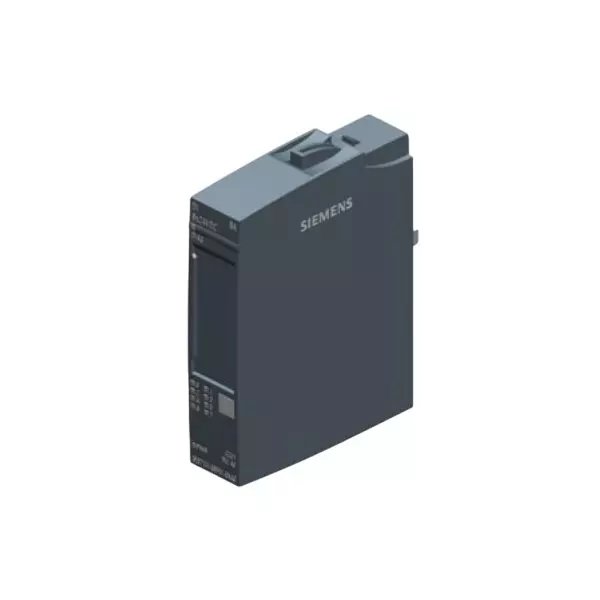 Siemens ET 200SP Series I/O Expansion Module DI 8x24VDC BA PU1 with 24 V DC Rating and 1.6 W Power Loss, 6ES71316BF010AA0