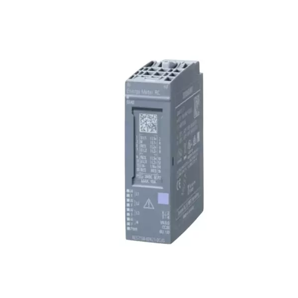 Siemens ET 200SP Series Analog Input Module AI Energy Meter RC HF with 24 V DC Rating and 400 mW Power Loss, 6ES71346PA210CU0