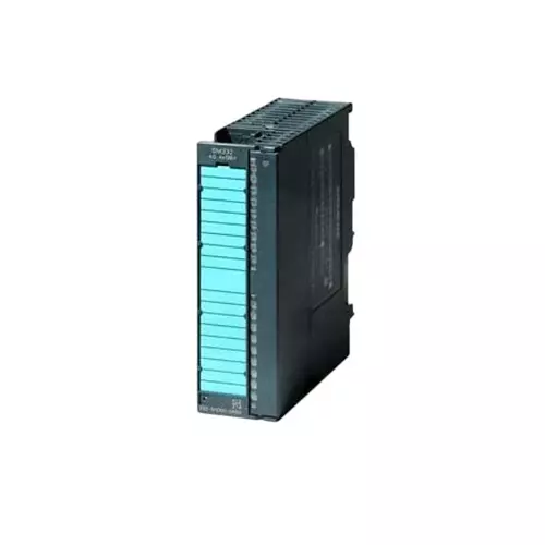 Siemens S7 300 Series Analog Output SM 332 Expansion Module with 4 Analog Output and 0-10 V, 1-5 V, +/-10 V, +/-20 mA, 0/4-20 mA Input Range, 6ES73327ND020AB0