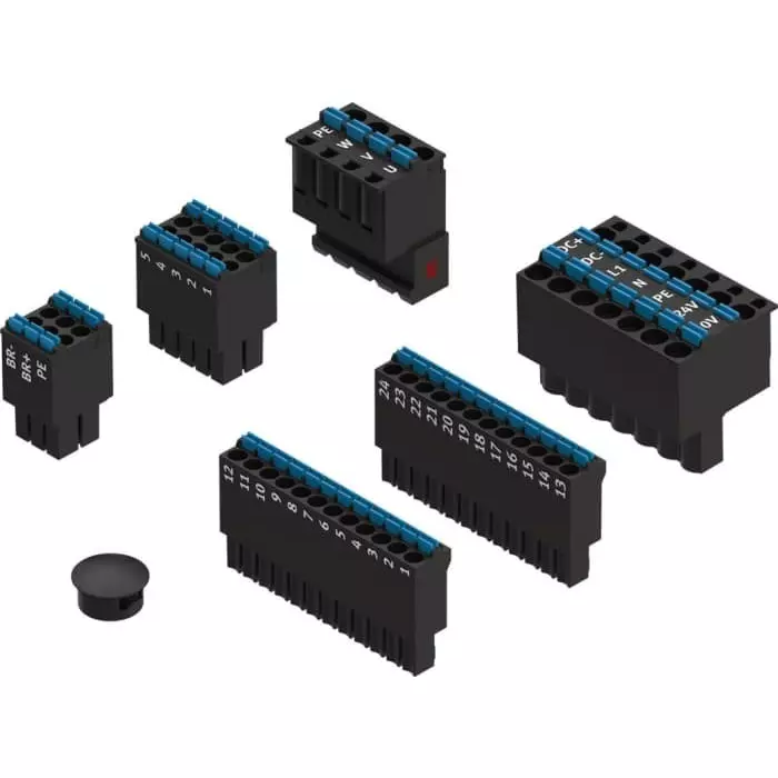 Festo NEKM-C6 Series Plug for Use with Controllers, NEKM-C6-C16-D