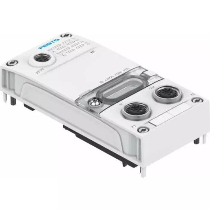 Festo CPX-AP Series Interface Module for Use with Control Technology And Remote I/O, 24 V, CPX-AP-A-EC-M12