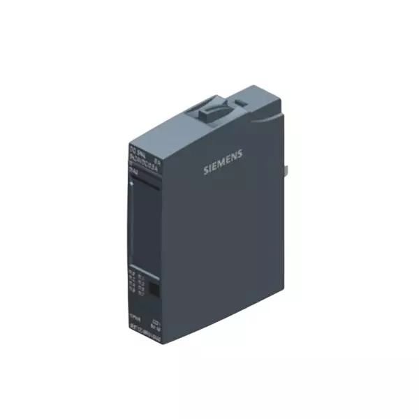 Siemens ET 200SP Series I/O Expansion Module DQ 8x24VDC/0,5A SNK BA PU1 with 24 V DC Rating and 1.5 W Power Loss, 6ES71326BF610AA0