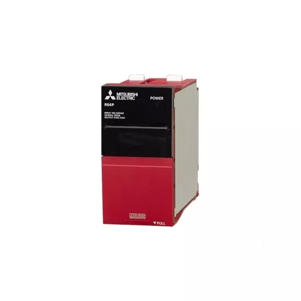 Mitsubishi Electric IQ-R Series Power Supply Module 100-240 V AC 9 A Output on 5 V, R64P