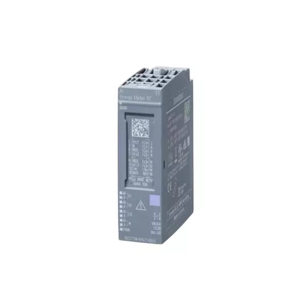 Siemens ET 200SP Series Analog Input Module AI Energy Meter RC ST with 24 V DC Rating and 400 mW Power Loss, 6ES71346PA210BU0