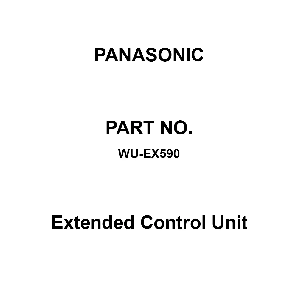 Panasonic Extended Control Unit 480x132x300 mm, WU-EX590