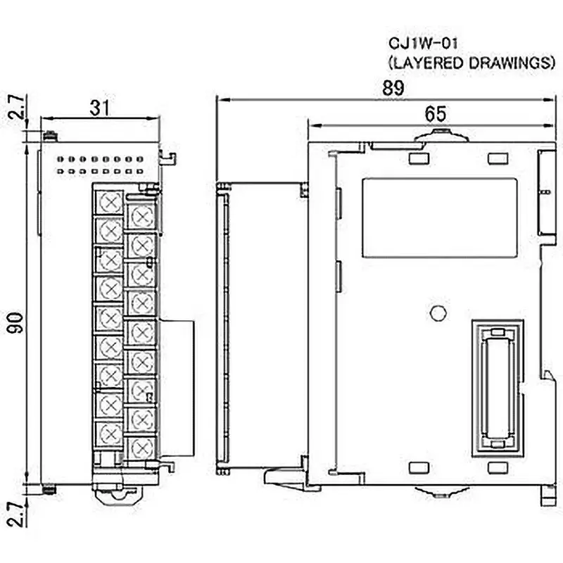 omron-programmable-controller-cj1cj1m-transistor-output-unit-cj1w-od201