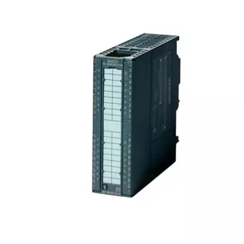Siemens S7 300 Series Digital Output SM322 Expansion Module with 16 Digital Output, 24 V DC, 24/48 V Supply Voltage and 0.5 A Output Current, 6ES73225GH000AB0