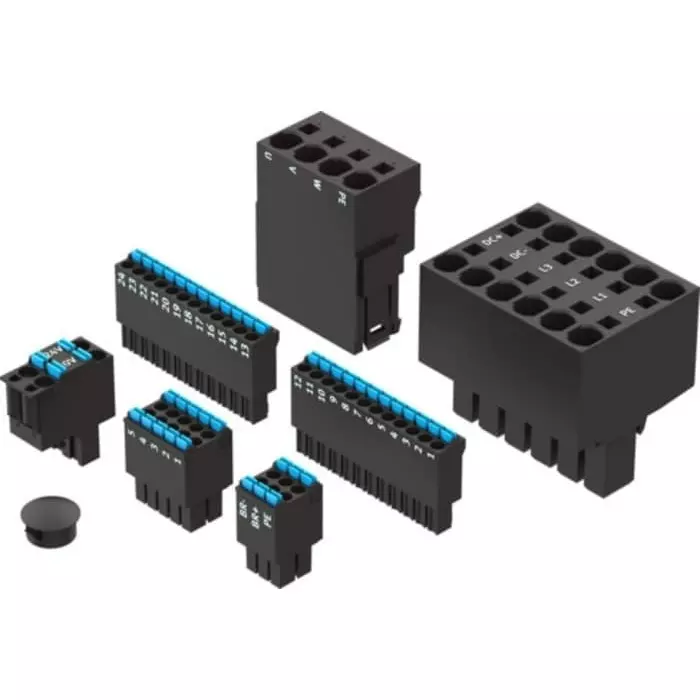 Festo NEKM-C6 Series Plug for Use with Controllers, NEKM-C6-C45-P3-D