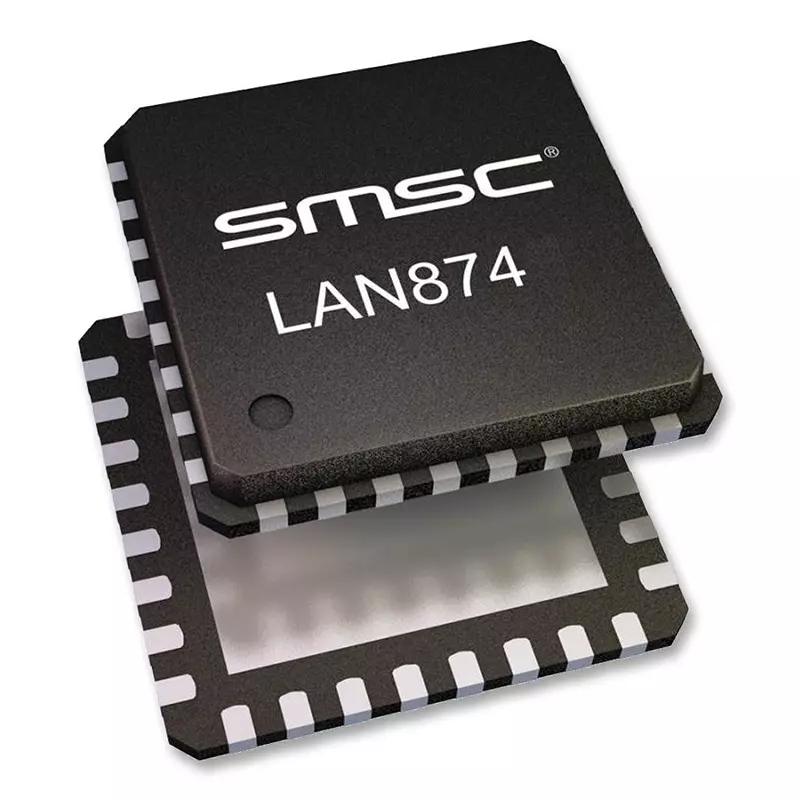 MICROCHIP Ethernet Controller TRX, 10/100 MII/RMII, SQFN-32, LAN8741A-EN