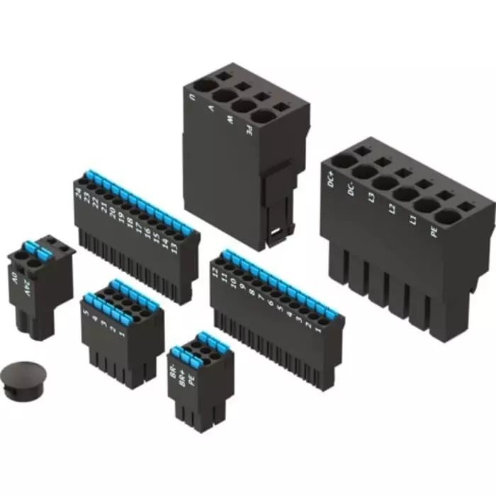 Festo NEKM-C6 Series Plug for Use with Controllers, NEKM-C6-C45-P3-S
