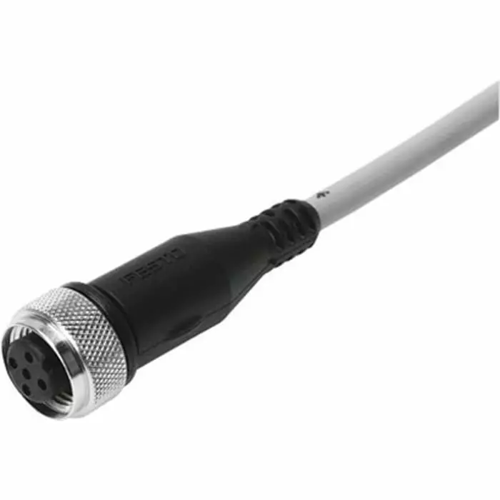 Festo SIM Series Connecting Cable, 0 - 60 V, SIM-M12-5GD-2,5-PU