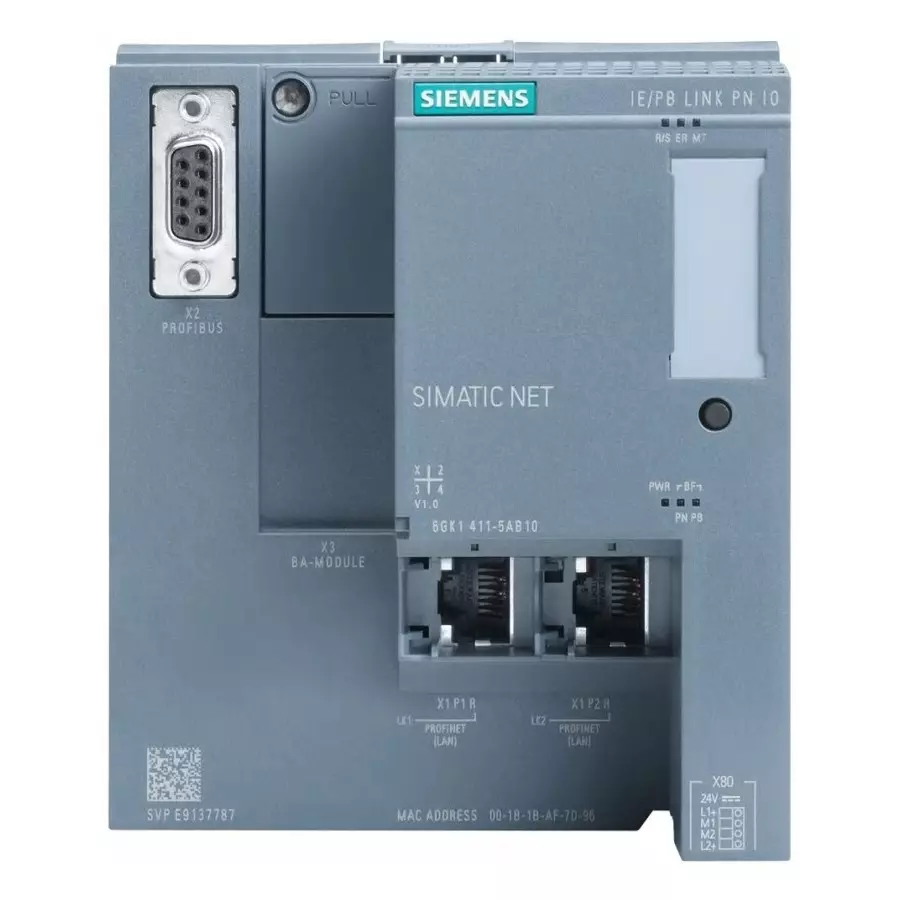 Siemens I/O module for Use with SIPLUS, 6AG14115AB102AA0