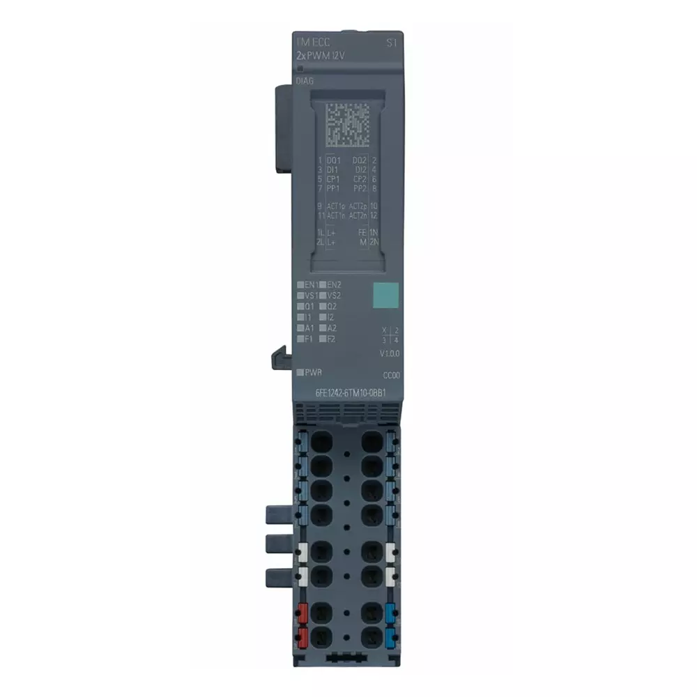 Siemens 6AG124 Series Communication Module for Use with ET 200SP, Digital, Digital, 6AG12426TM102BB1