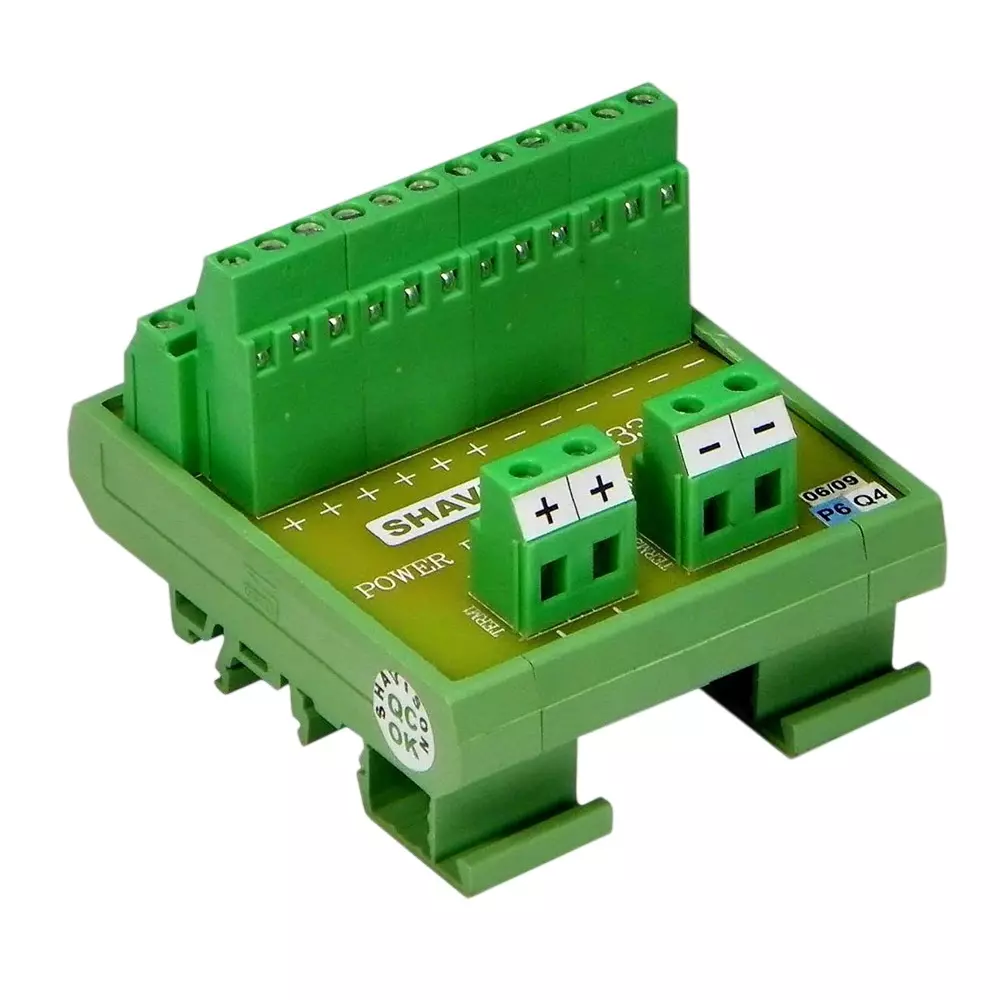 Shavison Power Distribution Module 5 A (Per Channel) 20 Amp Max. for Industrial Use, AS333