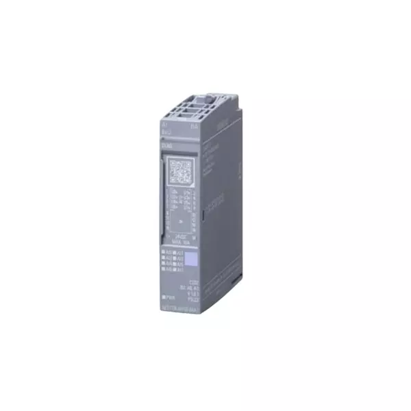 Siemens ET 200SP Series Analog Input Module AI 8xU Basic with 24 V DC Rating and 0.7 W Power Loss, 6ES71346FF000AA1