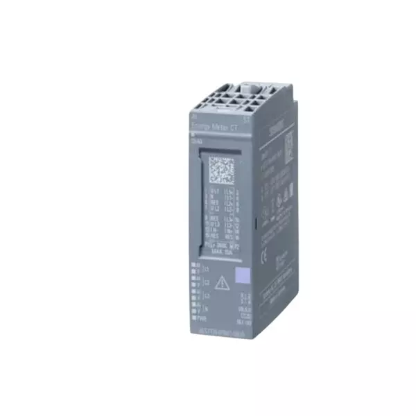 Siemens ET 200SP Series Analog Input Module AI Energy Meter CT ST with 24 V DC Rating and 1 W Power Loss, 6ES71346PA010BU0