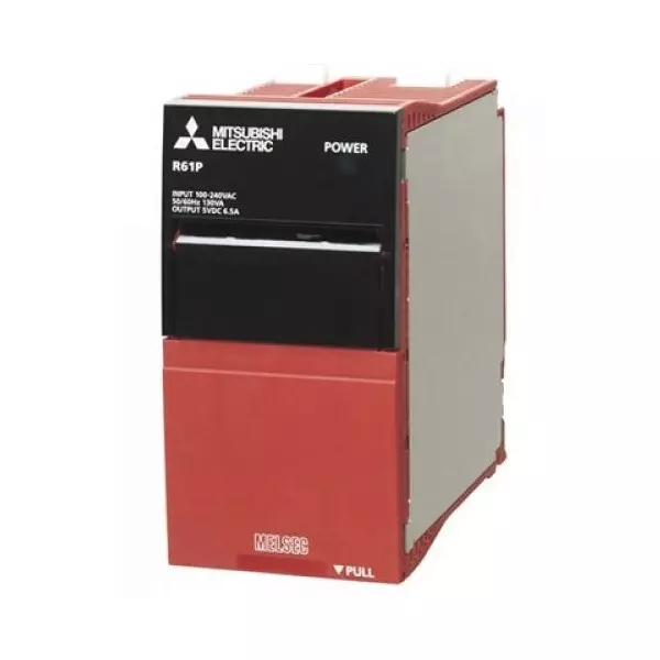 Mitsubishi Electric IQ-R Series Power Supply Module 100-240 V AC 6.5 A Output on 5 V, R61P