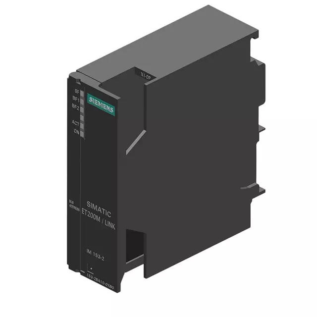 Siemens ET 200M Series Interface Module IM 153-2 DP HF with 650 mA Current Consumption and 3 A Inrush Current, 6ES71532BA100XB0