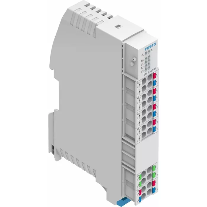 Festo CPX-e Series Analogue Output Module for Use with Electrical Peripherals, Analog, Analogue Output, 24 V, CPX-E-4AO-U-I