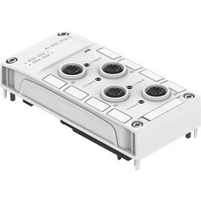 Festo CPX-AP-A Series I/O module for Use with Integration of IO LINK Devices, IO LINK SENSORS, IO LINK Co mmunication,, CPX-AP-A-4IOL-M12
