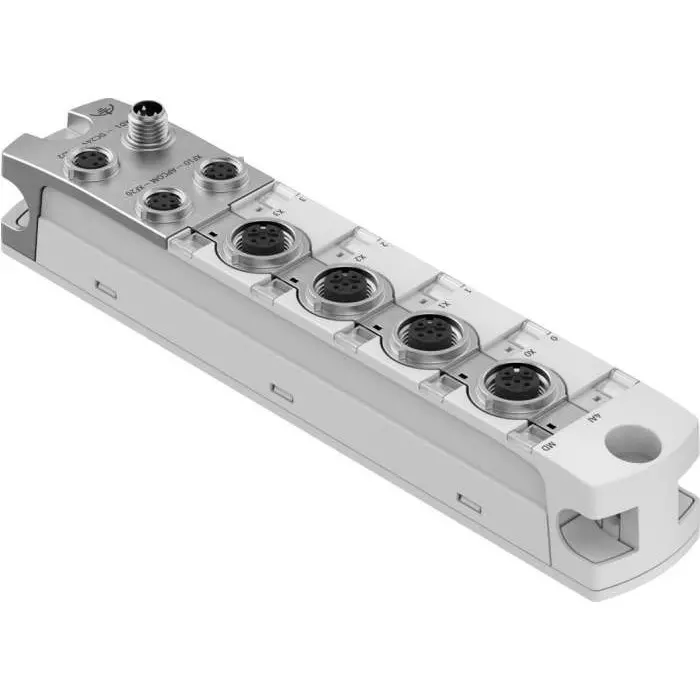 Festo CPX-AP-I Series Analogue Input Module for Use with Valve Terminals, Analog, Socket, 24 V dc, CPX-AP-I-4AI-U-I-RTD-M12