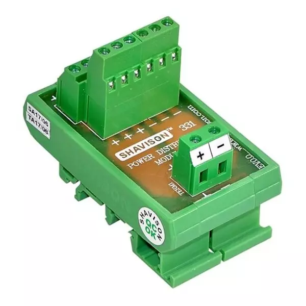Shavison Power Distribution Module 5 A (Per Channel) 10 Amp Max. for Industrial Use, AS331