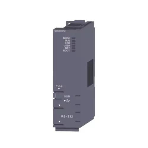 Mitsubishi Electric Q Series Central Processing Unit Universal Model QCPU STEPS 40K Program Memory 0.39 A, Q04UDHCPU