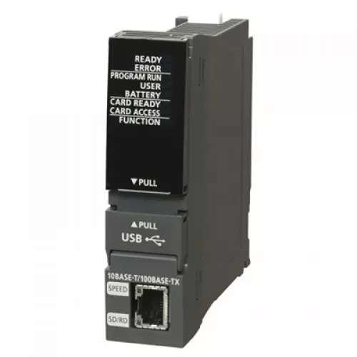 Mitsubishi Electric IQ-R PLC Central Processing Unit Standard CPU STEPS 40K Program Memory 0.67 A, R04CPU