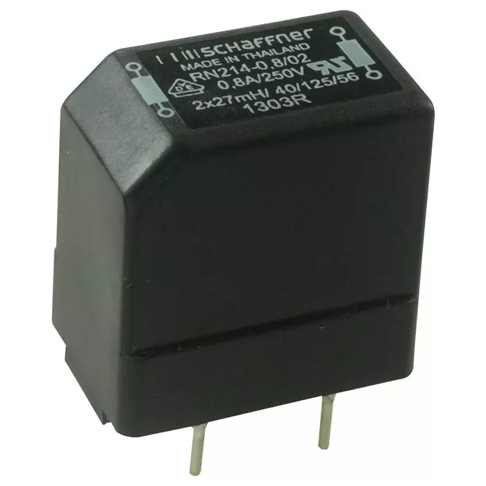 SCHAFFNER - TE CONNECTIVITY FILTER, COMMON MODE, 3.3MH, 4A, RAD, RN222-4-02-3M3.