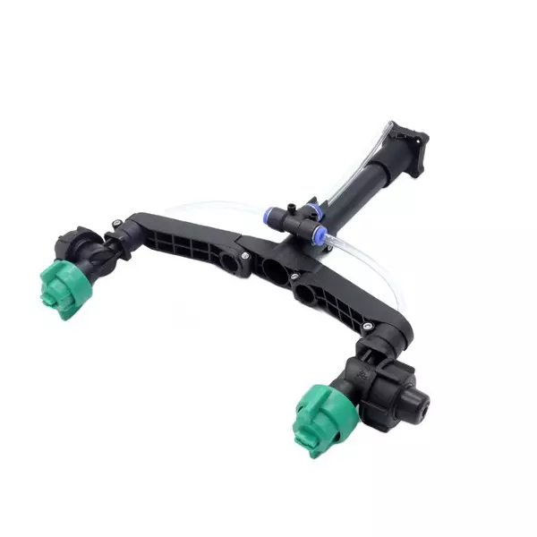 Flycast Y Type Dual Nozzle With Soft Rubber Connector and Quick Release Pneumatic Head