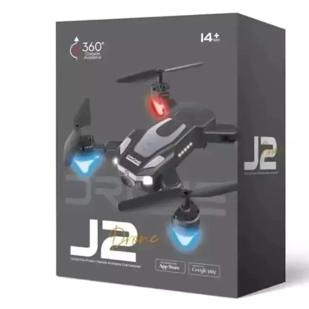 Flycast J2 Drone With Optional 720p HD Camera and Rechargeable Li-ion Battery