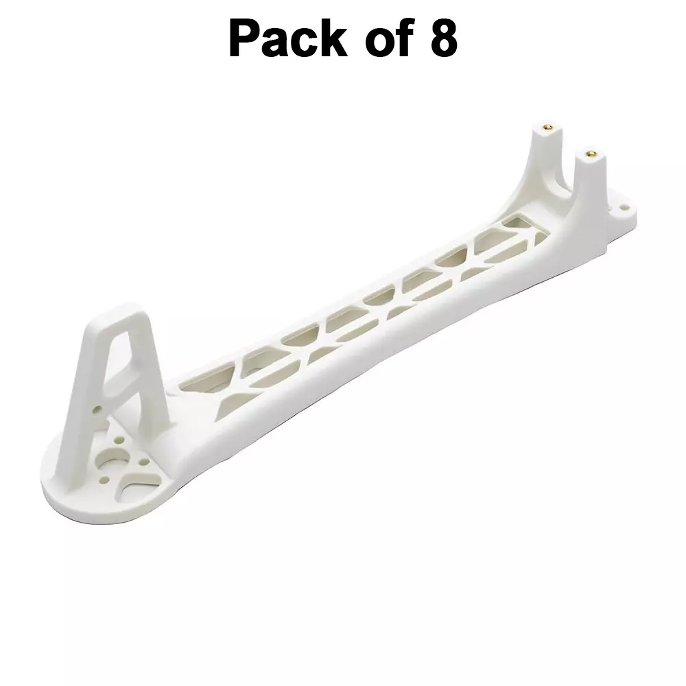invento-replacement-leg-arm-nylon-plastic-white-220-mm-length-3-mm-motor-mounting-hole-daimeter-isc-080-wa4-pack-of-8-pcs