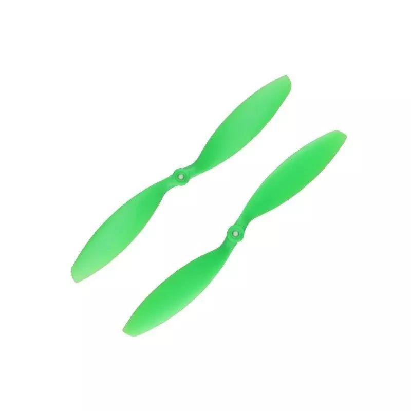 Orange HD Propellers 1038(10X3.8) ABS Green 1CW+1CCW-1pair