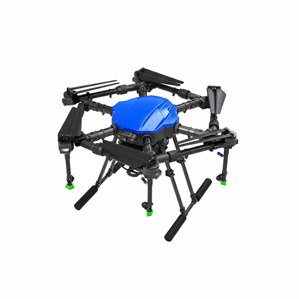 Flycast EFT 10 Agricultural Drone Frame Only With 23-24 inch (584-609 mm) Propeller and Modular Construction