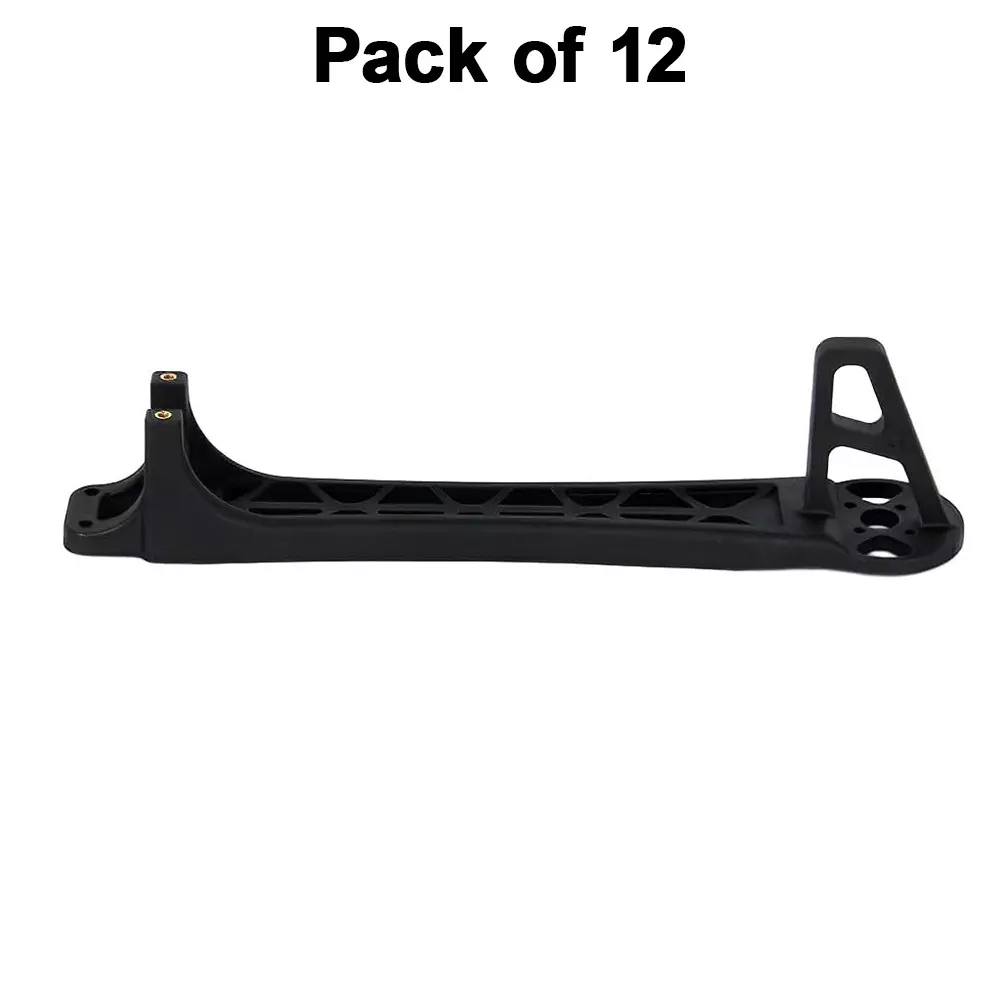 invento-replacement-leg-arm-nylon-plastic-black-220-mm-length-3-mm-motor-mounting-hole-daimeter-isc-080-ba6-pack-of-12-pcs