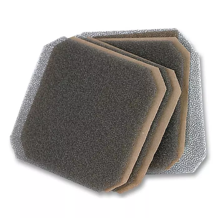 MULTICOMP PRO Replacement Fan Filter Media FAN FILTER, MCSC92-M45 (Pack of 5)